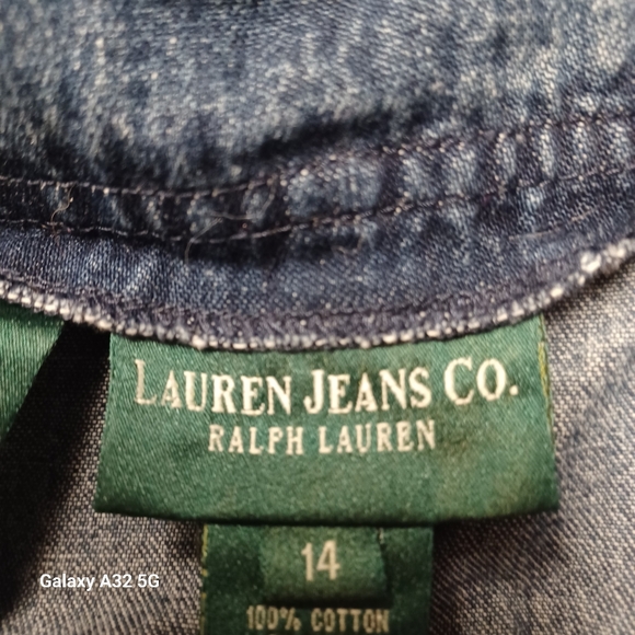 Ralph Lauren Blue Maxi Pencil Skirt for Work Size 14 - Picture 2 of 15